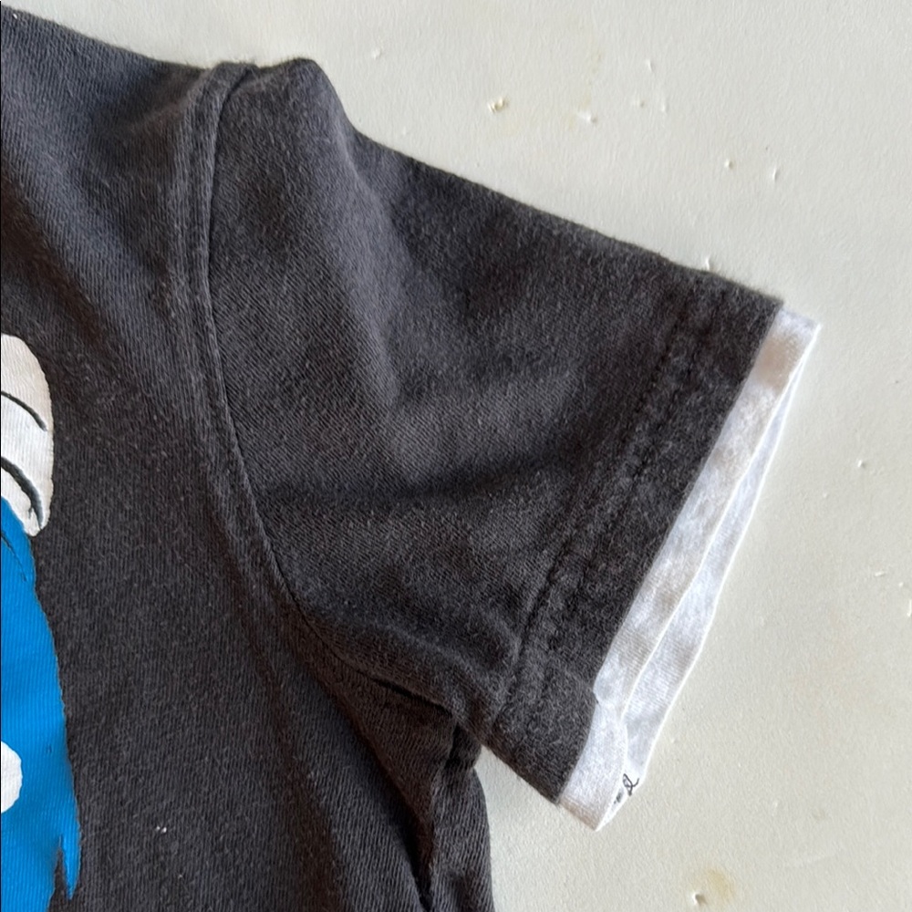 Jumping Beans Monster Graphic Boys 2T T-Shirt - Black and Blue - Picture 5 of 8